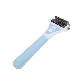 Dog Brush Pet Hair Remover Double Sided Open Knot Comb Dog Dematting Tool Deshedding Dog Brush - Double-Sided Pet Hair Remover For Cats & Dogs - Under Dog Brush Pet Hair Remover Double Sided Open Knot Comb Dog Dematting Tool Deshedding Dog Brush - Double-Sided Pet Hair Remover For Cats & Dogs - Under